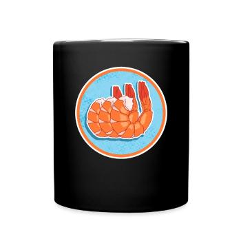 Crabe Crevette Crabe Lover Crabe Cadeau - Mug uni - noir - Devant