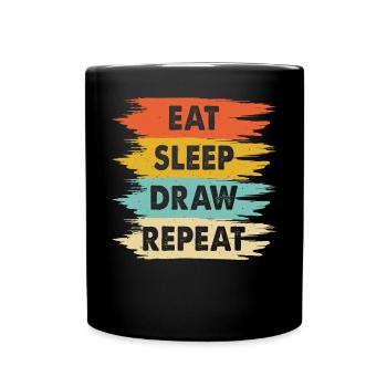 Artist - Full Colour Mug - black - Front