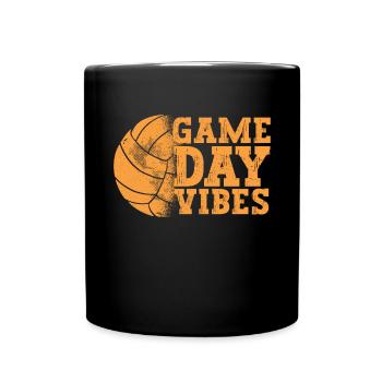 Volleyball Mom Volleyball Mom - Full Colour Mug - black - Front
