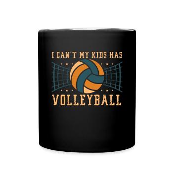 Volleyball Mom Volleyball Mom - Full Colour Mug - black - Front