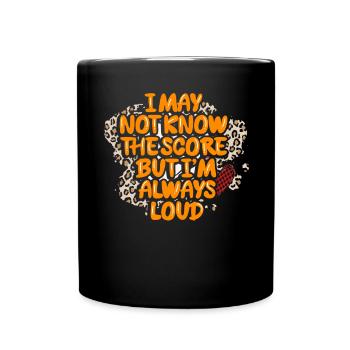 Volleyball Mom Volleyball Mom - Full Colour Mug - black - Front