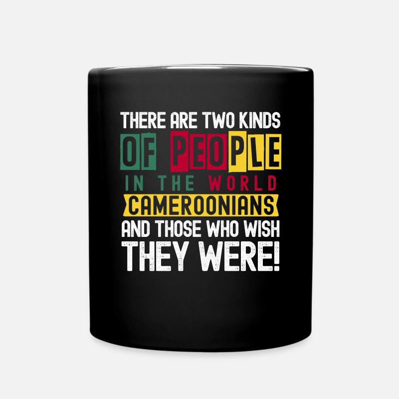 Drapeau du Cameroun Cameroun - Mug uni - noir