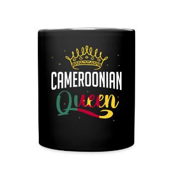 Flag of Cameroon Cameroon - Full Colour Mug - black - Front