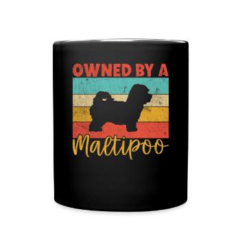 Cadeaux Maltipoo - Mug uni - noir - Devant