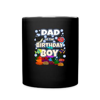 Aquarium Fish Gift - Full Colour Mug - black - Front