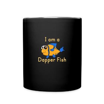 Aquarium Fish Gift - Full Colour Mug - black - Front