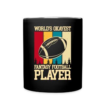 Fantasy Football - Full Colour Mug - black - Front