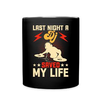 Disc jockey - Full Colour Mug - black - Front