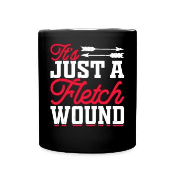 Archery Archer - Full Colour Mug - black - Front