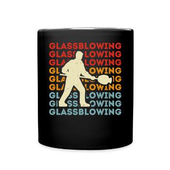 Glassblower - Full Colour Mug - black - Front