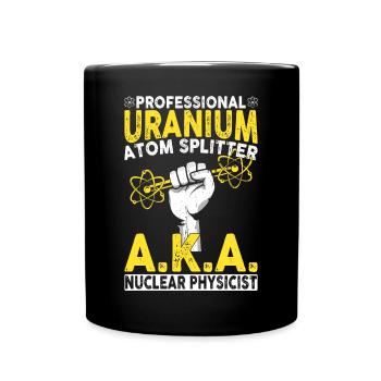 Nuclear Engineer - Full Colour Mug - black - Front