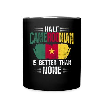 Flag of Cameroon Cameroon - Full Colour Mug - black - Front