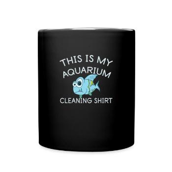 Aquarium Fish Gift - Full Colour Mug - black - Front