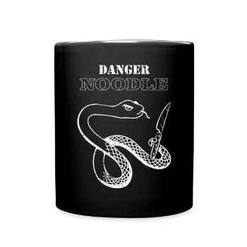 Danger Noodle Snake Snake Lover - Mug uni - noir - Devant