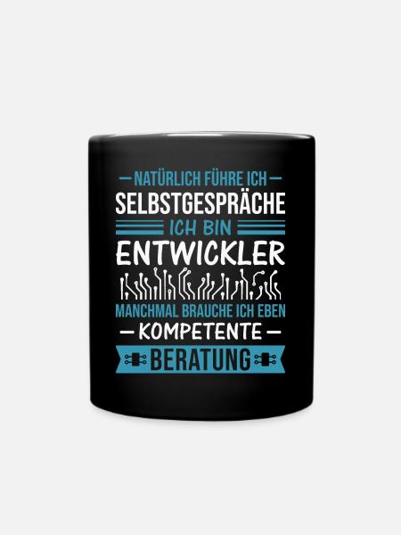 Elektronik Hardware Entwickler Elektrotechnik - Tasse einfarbig - Schwarz