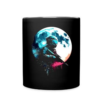 Paintball Moonlight Sniper - Full Colour Mug - black - Front