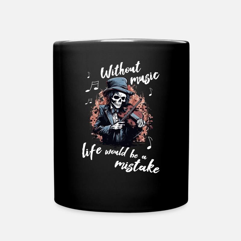 Violoniste-Musicien Violons Instruments de musique Violoniste - Mug uni - noir