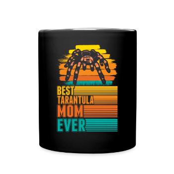 Meilleure maman Tarantula Jamais Tarantel Mama - Mug uni - noir - Devant