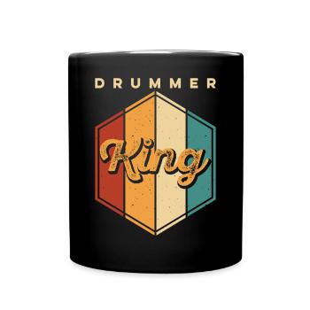 Batterie Batteur Batteur - Mug uni - noir - Devant