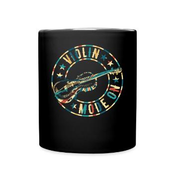 Mode Violon Sur Violon Instrument Violons Musique Lov - Mug uni - noir - Devant