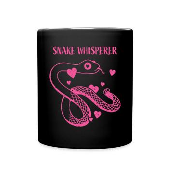 Snake Whisperer Snake Lovers - Mug uni - noir - Devant