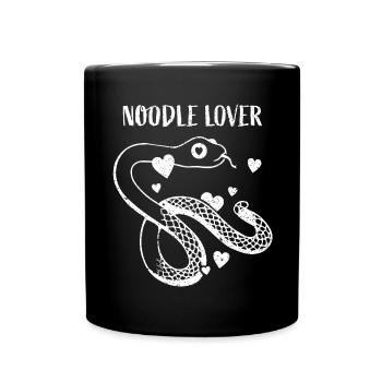 Danger Noodle Snakes Reptile Owner Snake - Mug uni - noir - Devant
