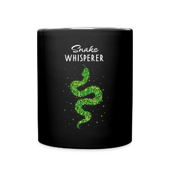 Snake Whisperer Schlangen Flüsterer Schlange - Mug uni - noir - Devant