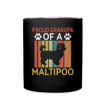 Cadeaux Maltipoo - Mug uni - noir - Devant