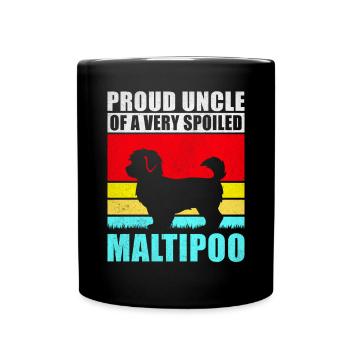 Cadeaux Maltipoo - Mug uni - noir - Devant