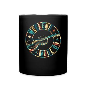 Weekend Mode On Violin Instrument Violins Lover Mu - Tasse einfarbig - Schwarz - Vorne