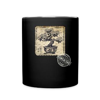 Bonsai Dad Bonsai Tree Bonsai Plants - Full Colour Mug - black - Front