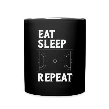 Handball - Full Colour Mug - black - Front