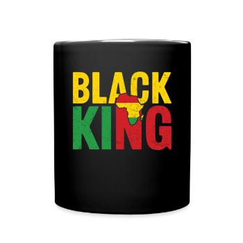 Mois de l’histoire des Noirs Juneteenth Afro-Américain - Mug uni - noir - Devant