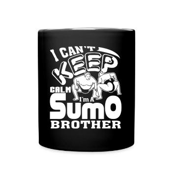 Sumo I'm a Sumo Brother - Full Colour Mug - black - Front
