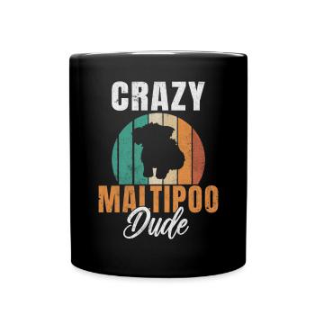 Cadeaux Maltipoo - Mug uni - noir - Devant