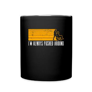 Wheelchair Wheelchair Disability Funny - Full Colour Mug - black - Front
