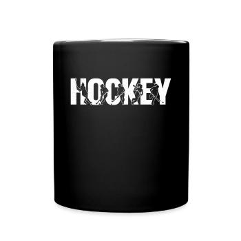 Field Hockey Hockey - Tasse einfarbig - Schwarz - Vorne