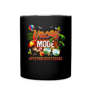 Psychologue Groupe de vacances #Psychologistsquad - Mug uni - noir - Devant
