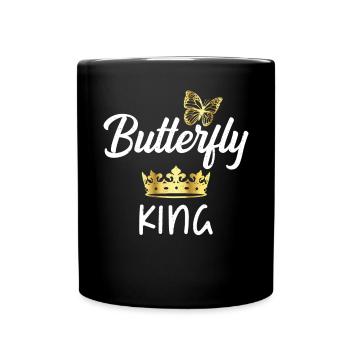 Cadeaux d’amoureux des papillons - Mug uni - noir - Devant