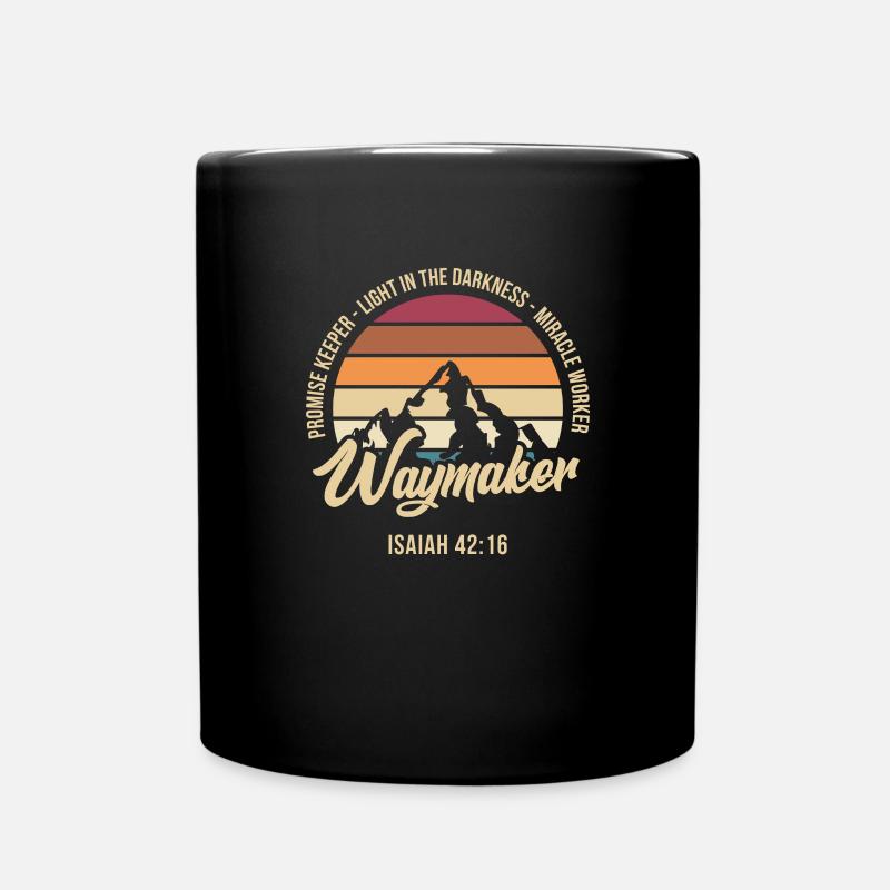Bible Bible Versets chrétiens Don de Jésus - Mug uni - noir