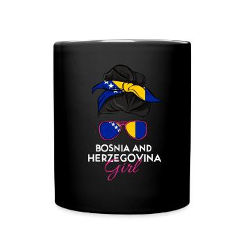 Filles de Bosnie-Herzégovine - Mug uni - noir - Devant