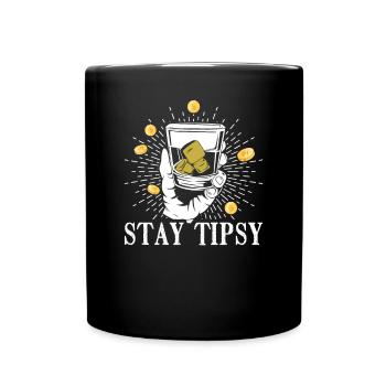 Barman Serveur Barman Cocktail Bar Barmaid - Mug uni - noir - Devant