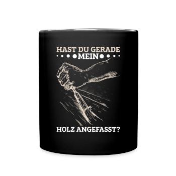 Tischlerei Tischlermeister Handwerker Tischler - Tasse einfarbig - Schwarz - Vorne