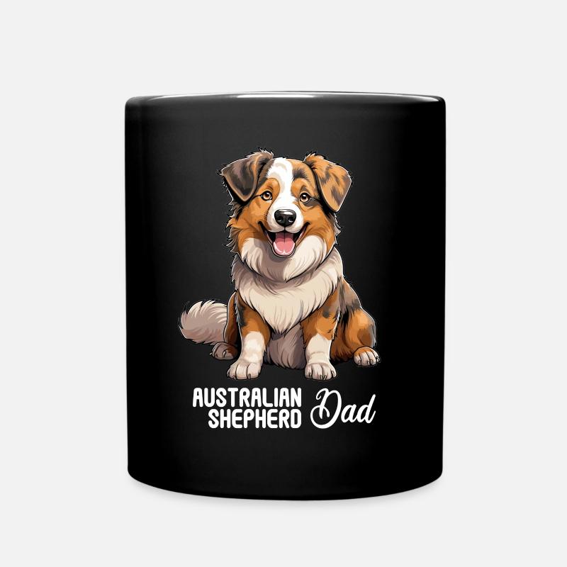 Chien Berger Australien - Mug uni - noir
