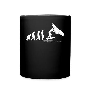 Wingfoil Surfer Wingfoiling Board Evolution - Mug uni - noir - Devant