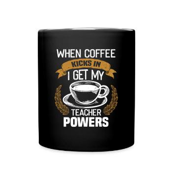 Ich Mag Kaffee Geschenkideen Kaffeeliebhaber - Tasse einfarbig - Schwarz - Vorne