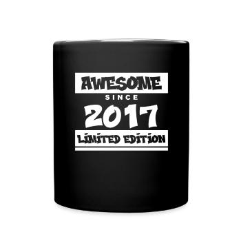 2017 - Vintage 2017 - Fantastic since 2017 - Full Colour Mug - black - Front
