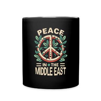 Paix au Moyen-Orient - Mug uni - noir - Devant