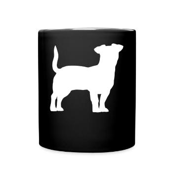 Jack Russell Terrier - Mug uni - noir - Devant