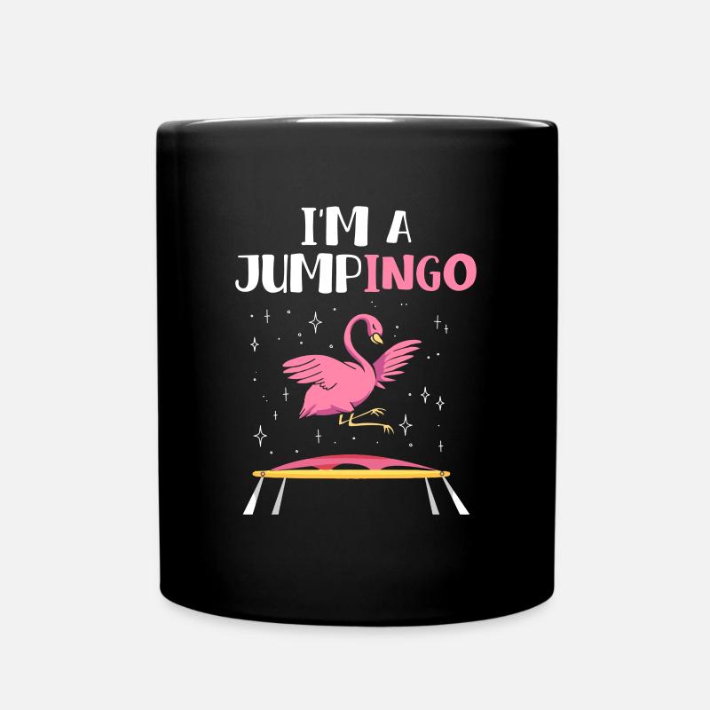 Jumpingo Flamant - Mug uni - noir